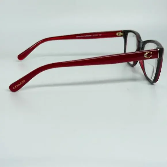 COACH‎ HC6129 5532 Rectangle Berry Laminate Demo Lens 52-16-140 H19207